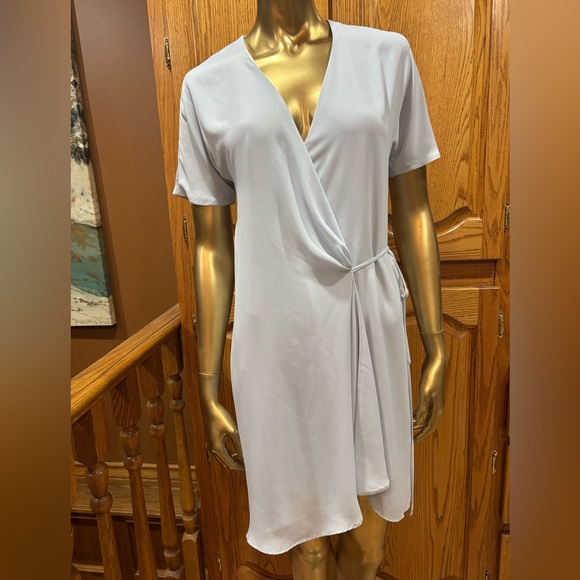 Babaton Dresses & Skirts - Babaton Soft Blue Blouse